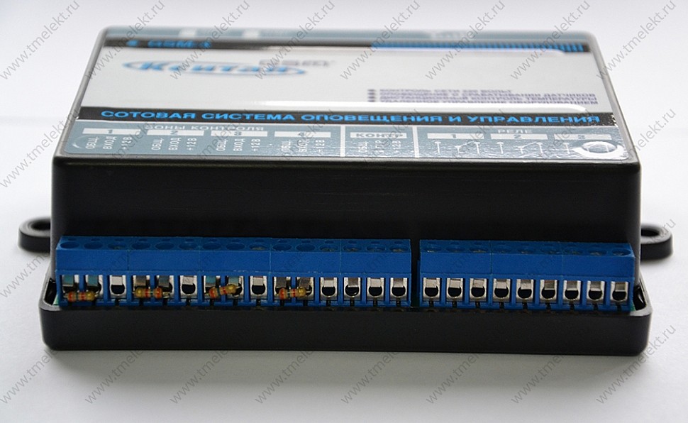 Вид снизу: Контроллер КСИТАЛ GSM-4 Вид снизу: Контроллер КСИТАЛ GSM-4