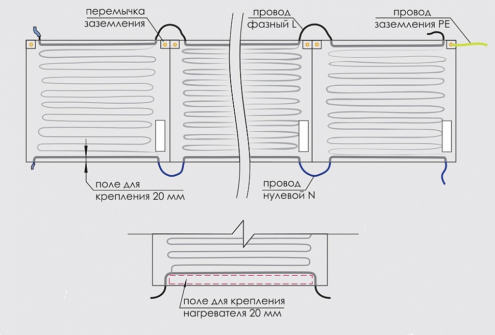 Нагреватель ЗЕБРА ЭВО-300 (SOFT, ST, PRO, EX): обзор, схема подключения,  инструкция