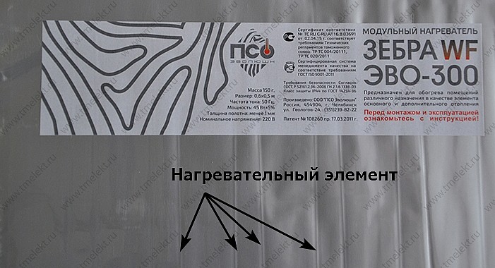 Проволочный нагревательный элемент в модульном нагревателе ЗЕБРА ЭВО-300 Проволочный нагревательный элемент в модульном нагревателе ЗЕБРА ЭВО-300